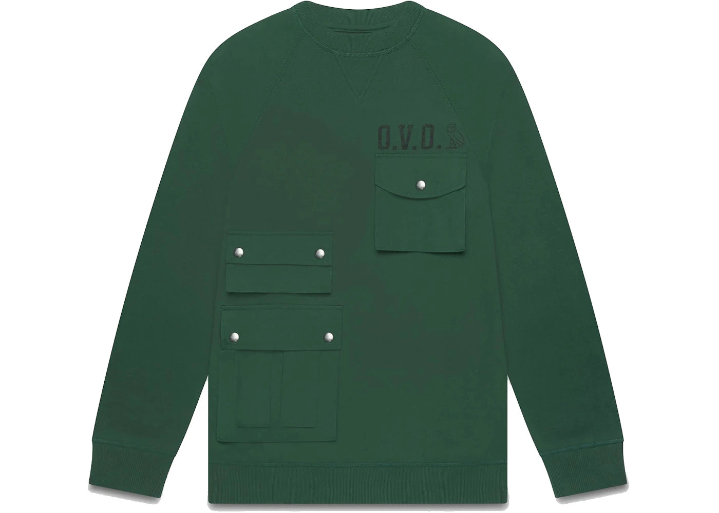 OVO Utility Crewneck Dark Green