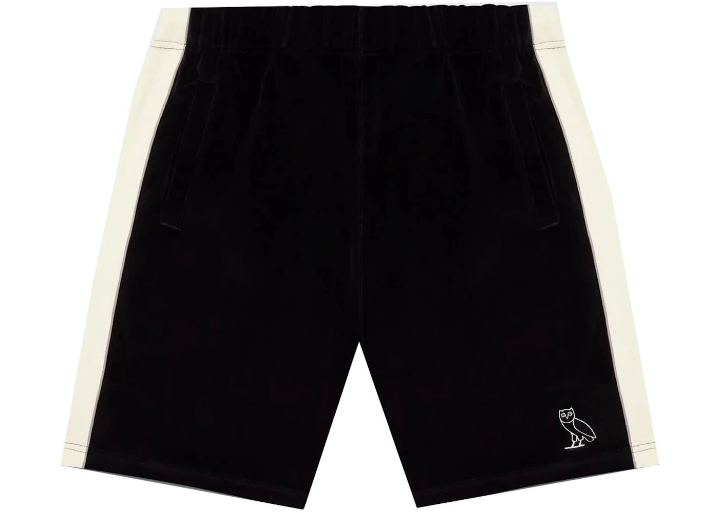 OVO Velour Shorts Black/Grey