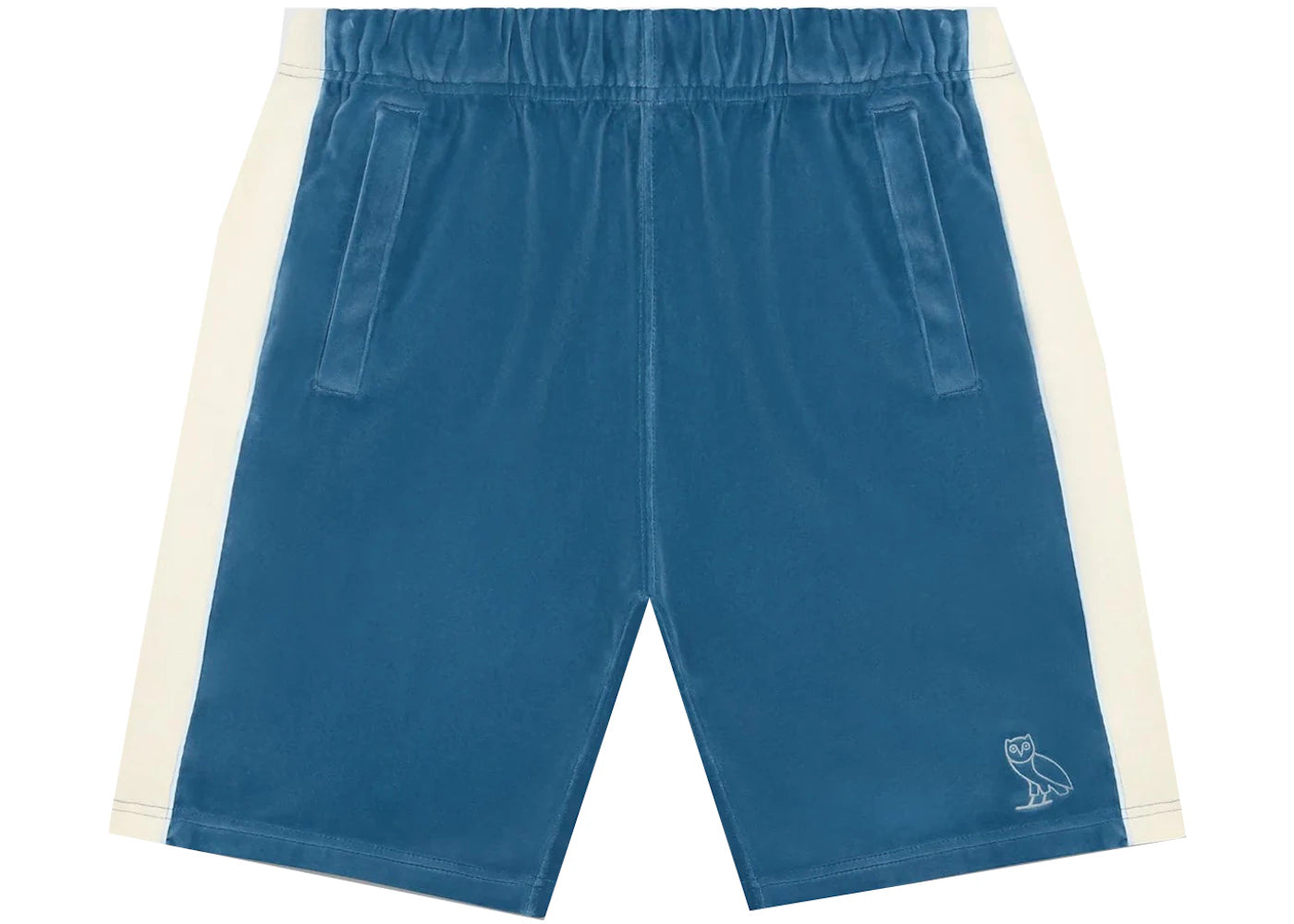 OVO Velour Shorts Blue/Skyway