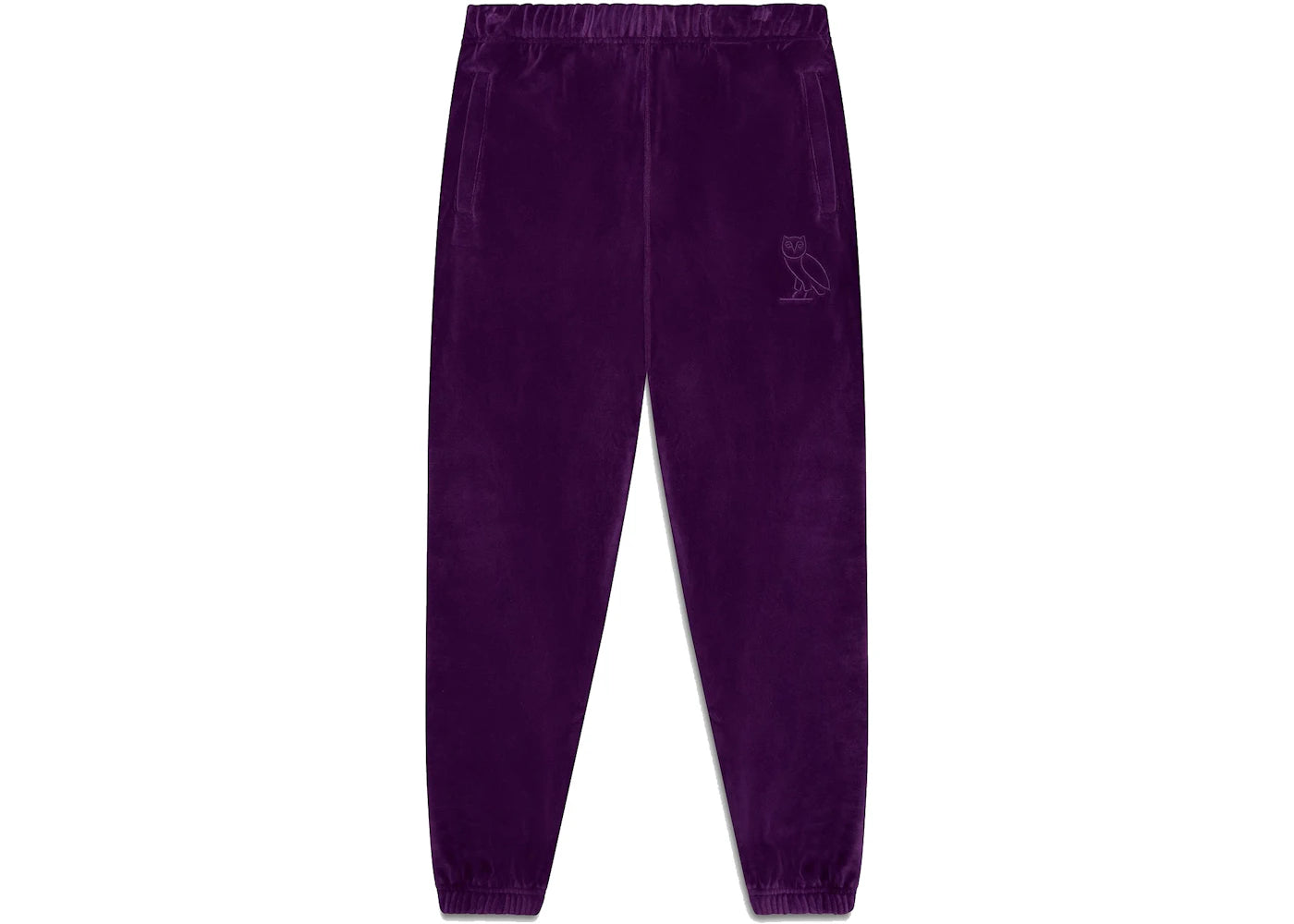 OVO Velour Track Pant Purple