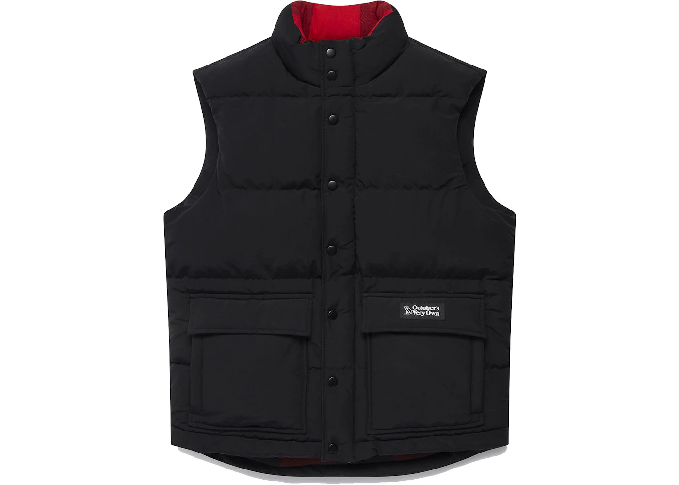 OVO Vintage Puffer Vest Black