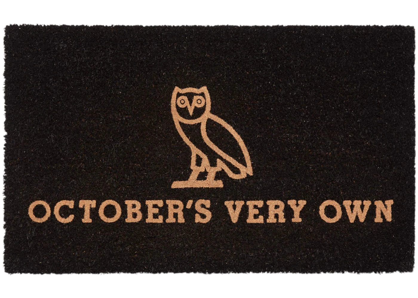OVO Welcome Mat Black/Gold
