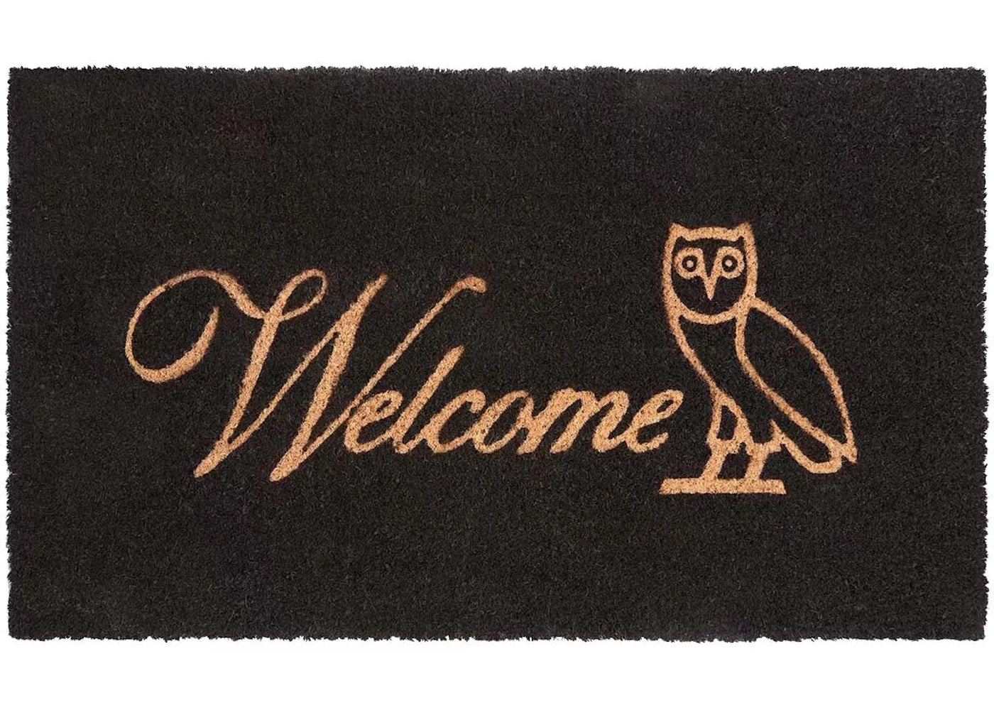 OVO Welcome Mat Black