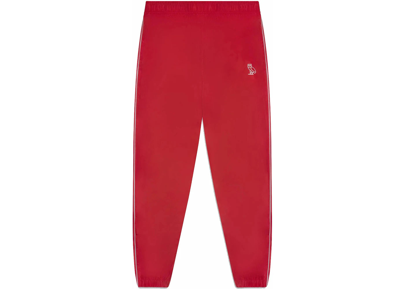 OVO Wind Tech Reflective Track Pant Red