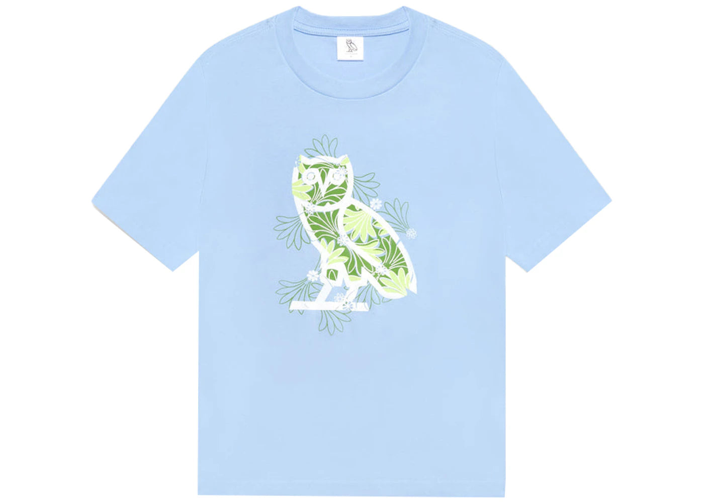 OVO Women's Blossom T-shirt Sky Blue