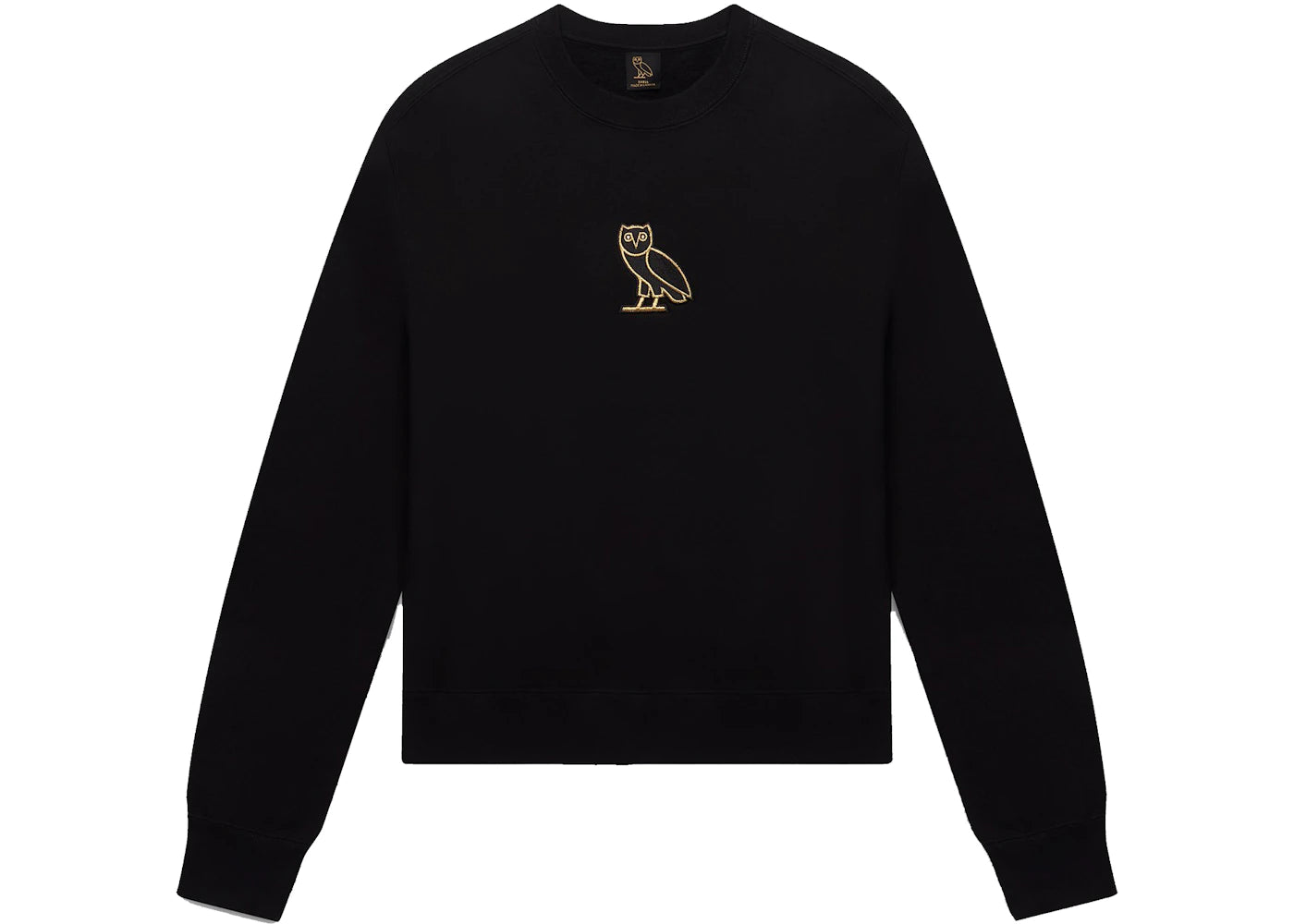 OVO Womens Classic Owl Crewneck Black