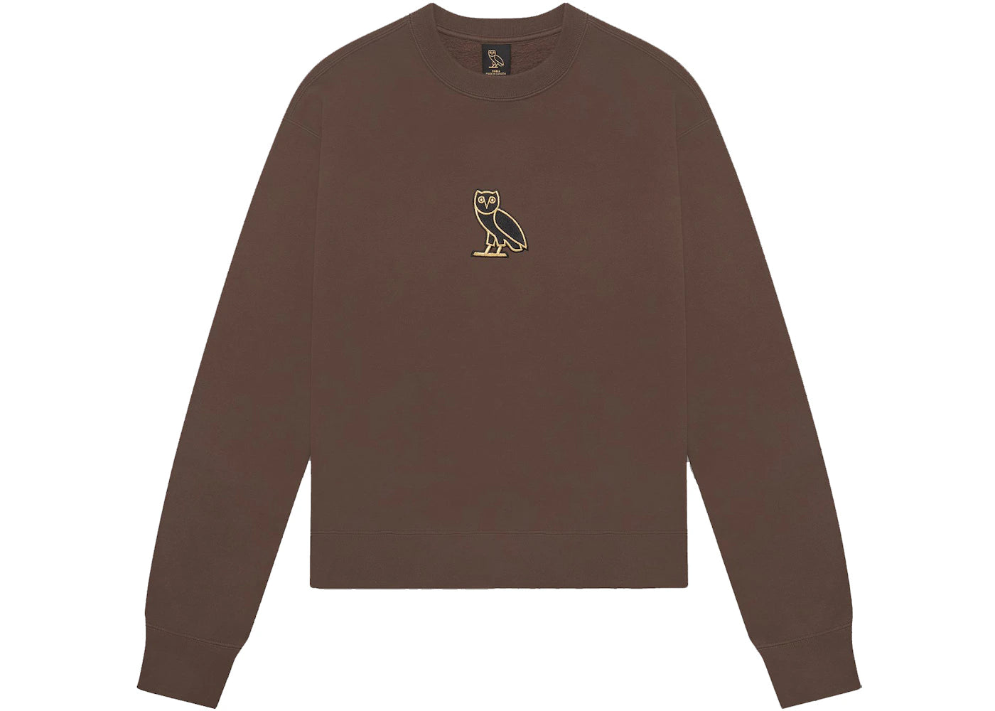 OVO Womens Classic Owl Crewneck Mocha