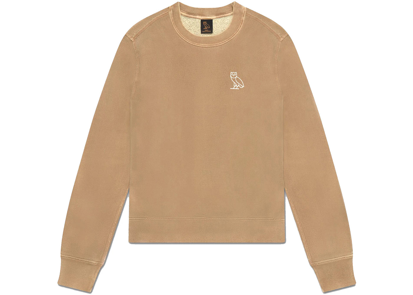 OVO Womens Garment Dye Crewneck Mousse