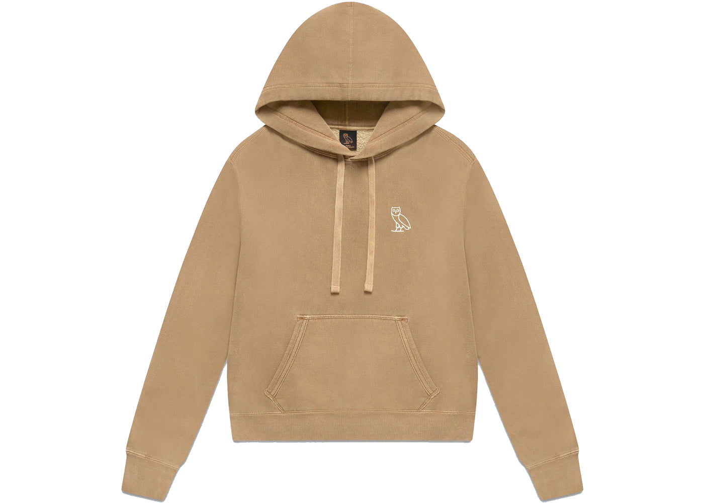 OVO Womens Garment Dye Hoodie Mousse