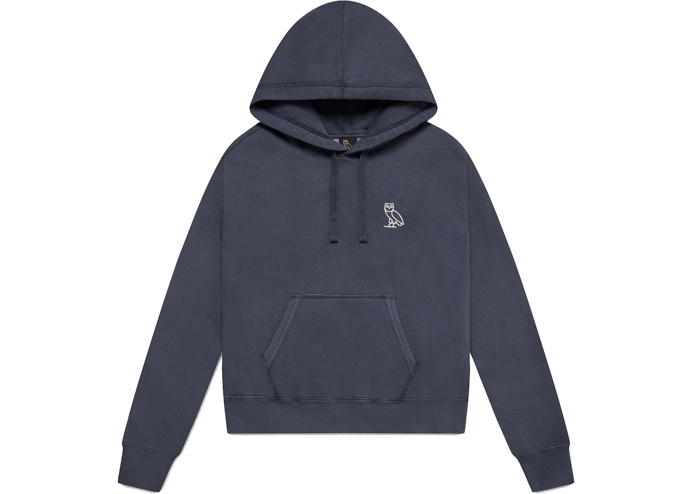 OVO Womens Garment Dye Hoodie Odyssey Blue