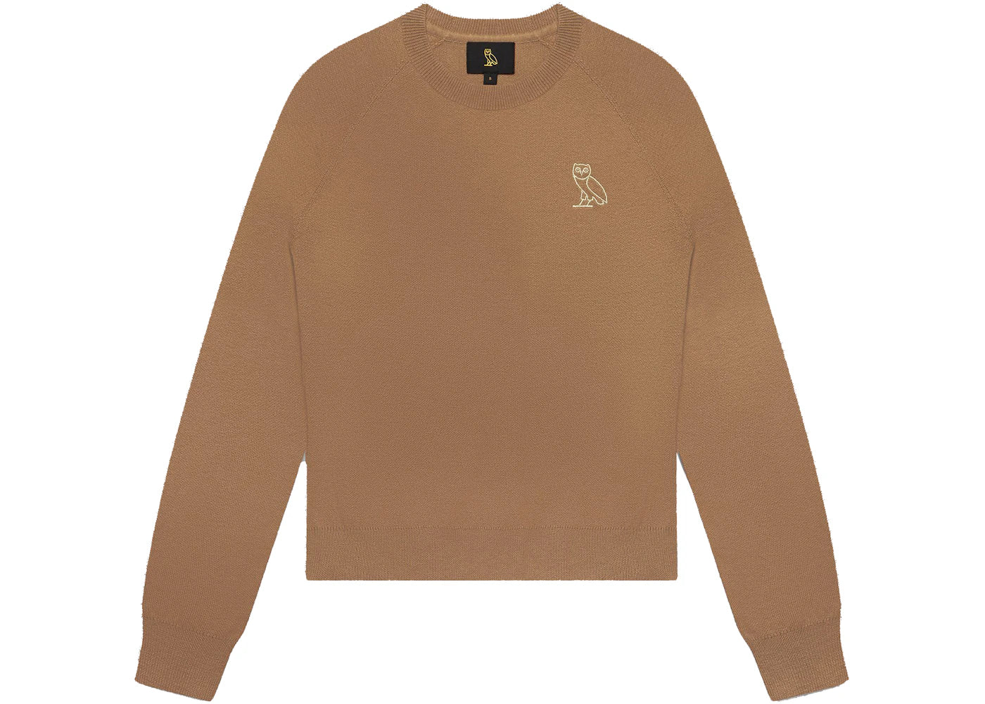 OVO Womens Knit Crewneck Tan