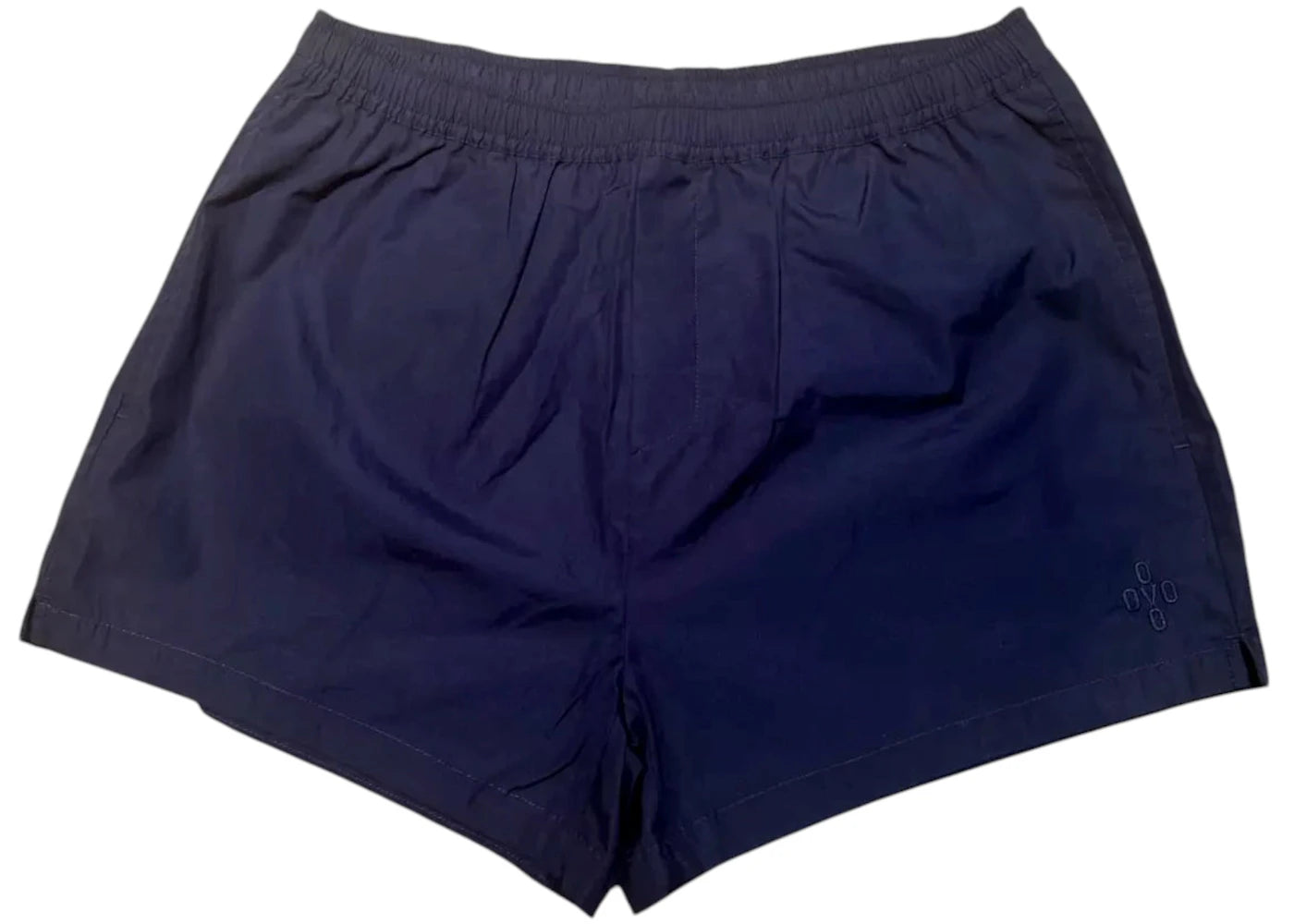 OVO Women's Monogram Nylon Shorts Navy Blue