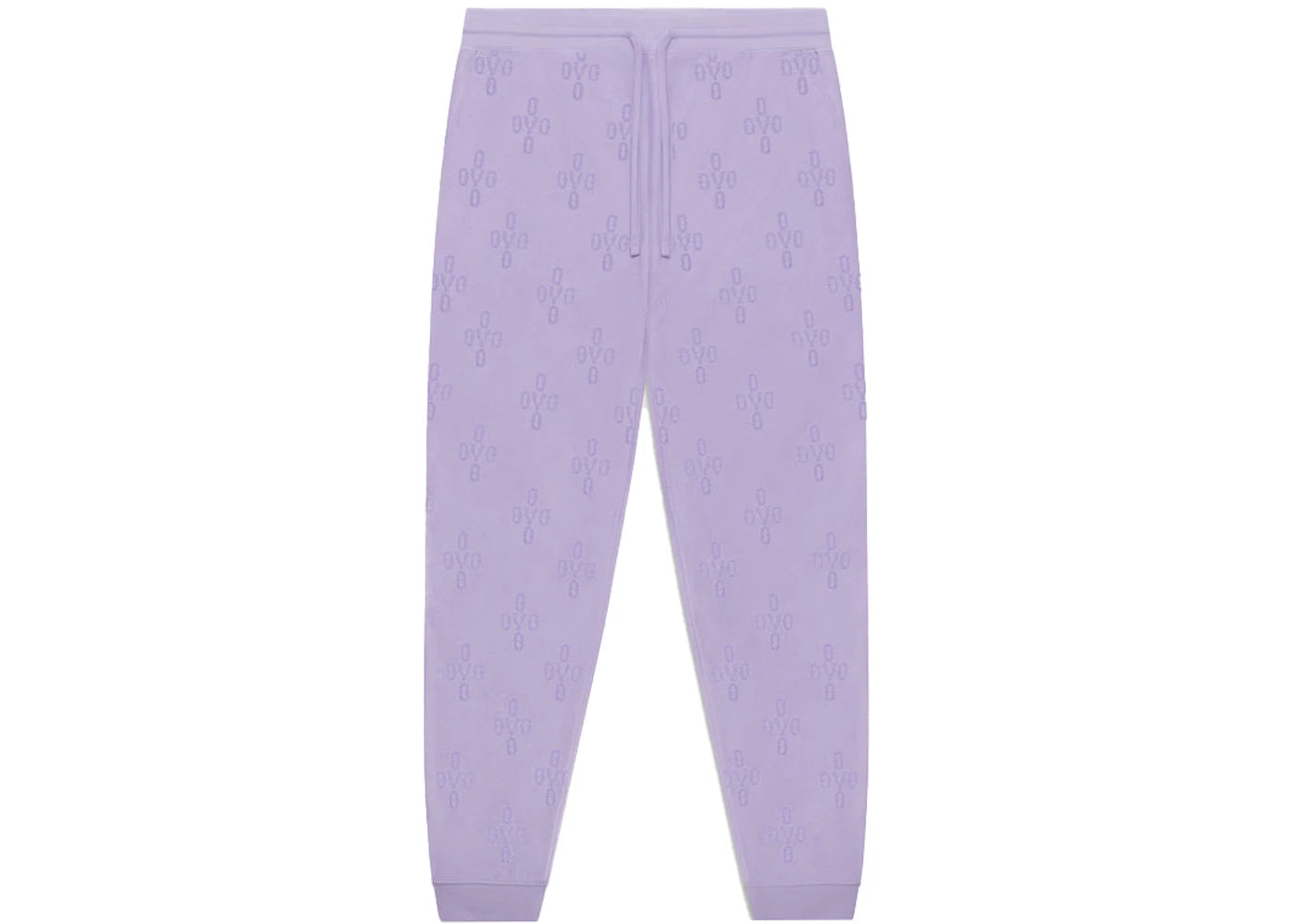 OVO Women's Monogram Terry Cloth Sweatpant Lavender