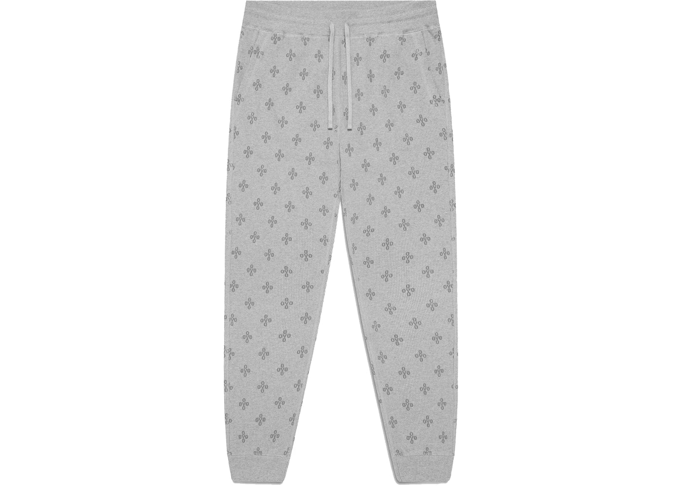 OVO Womens Waffle Lounge Pant Heather Grey