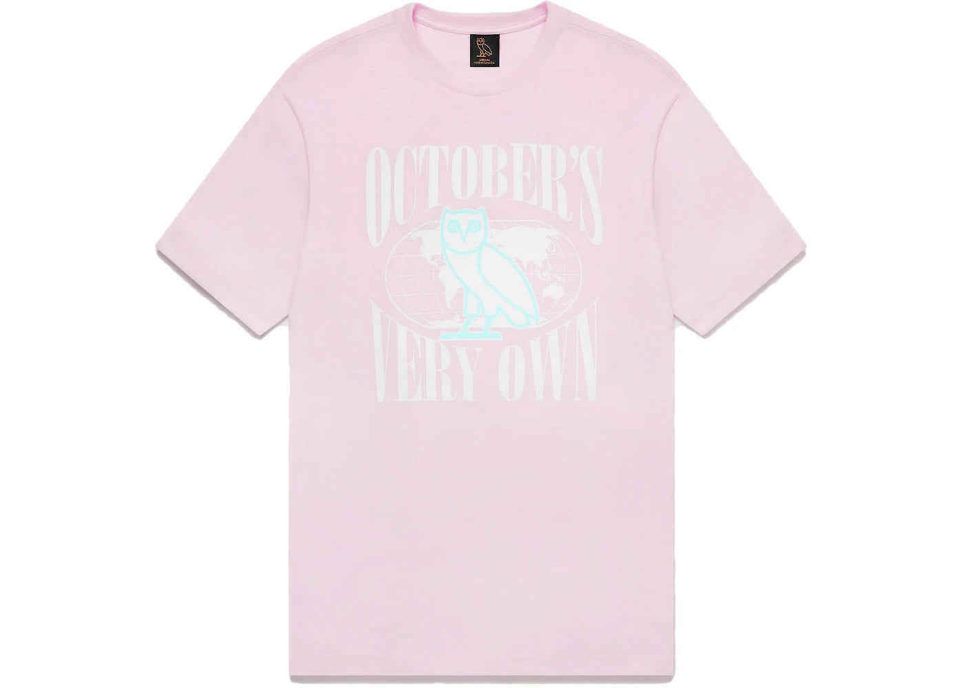 OVO World Tour T-shirt Pale Pink