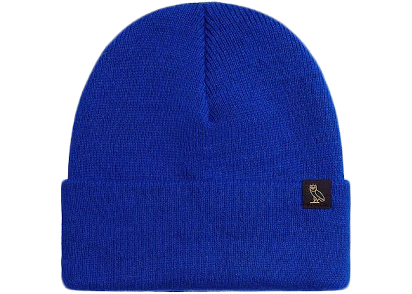 OVO Woven Label Beanie Royal Blue