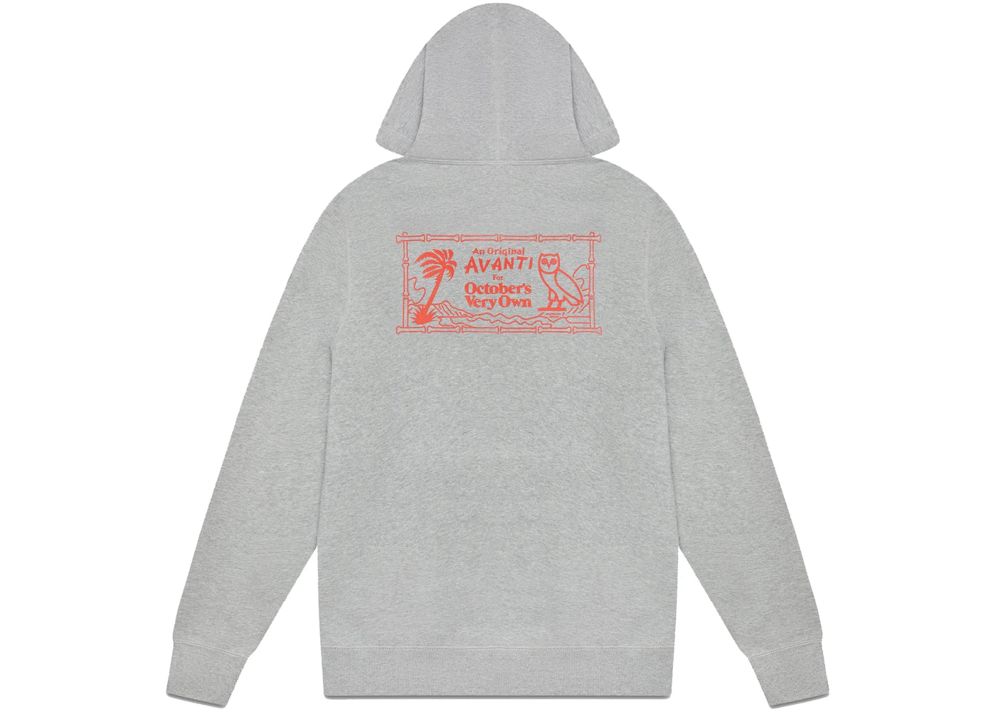 OVO X Avanti Hoodie Heather Grey