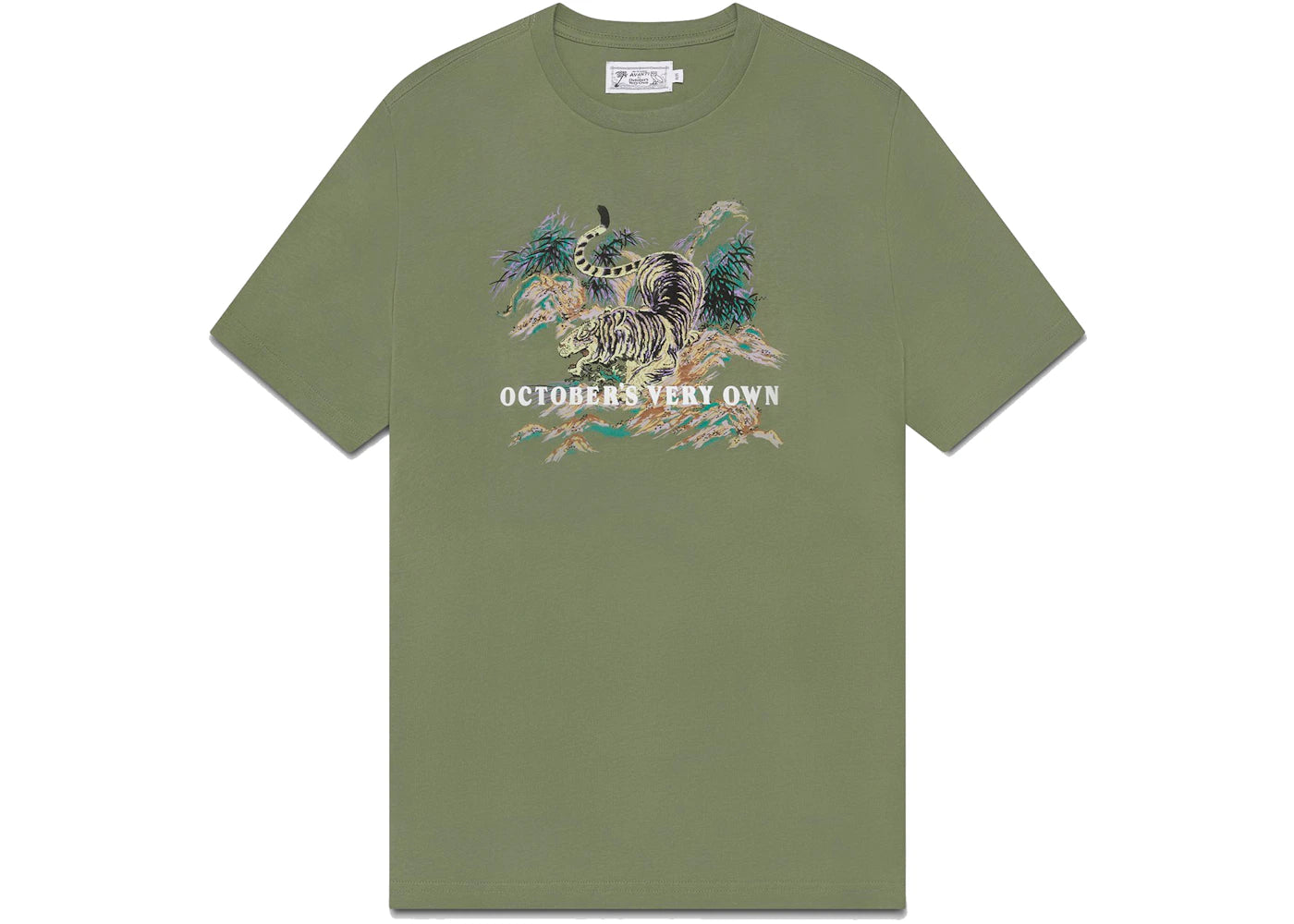 OVO X Avanti T-shirt Olive