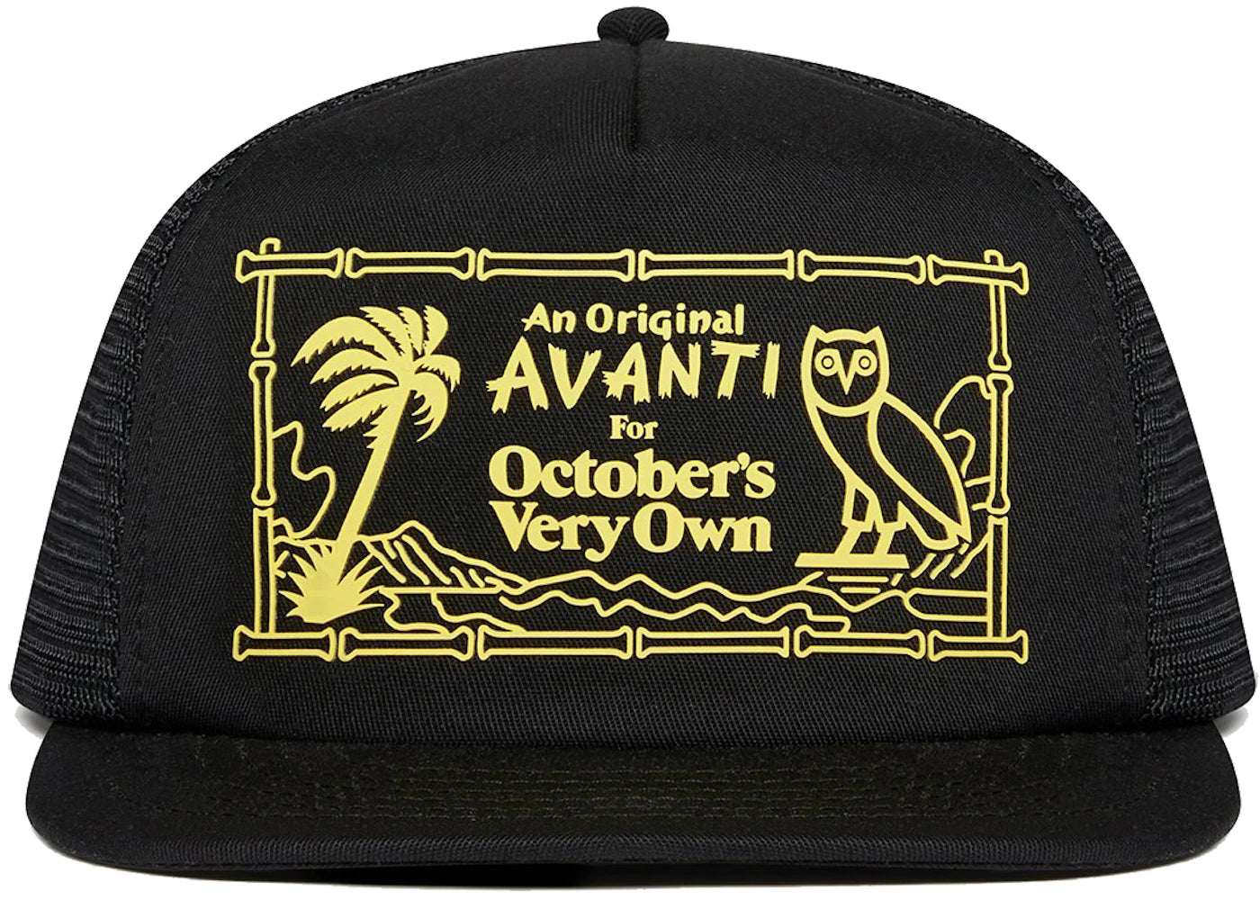 OVO X Avanti Trucker Hat Black