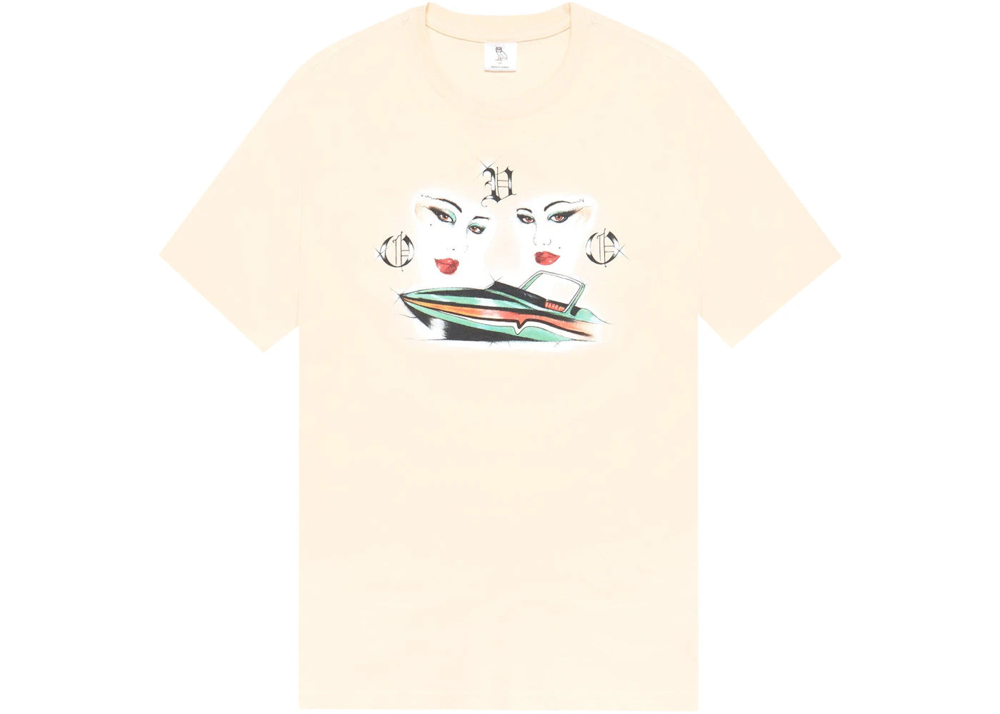 OVO Yacht Club T-shirt Cream