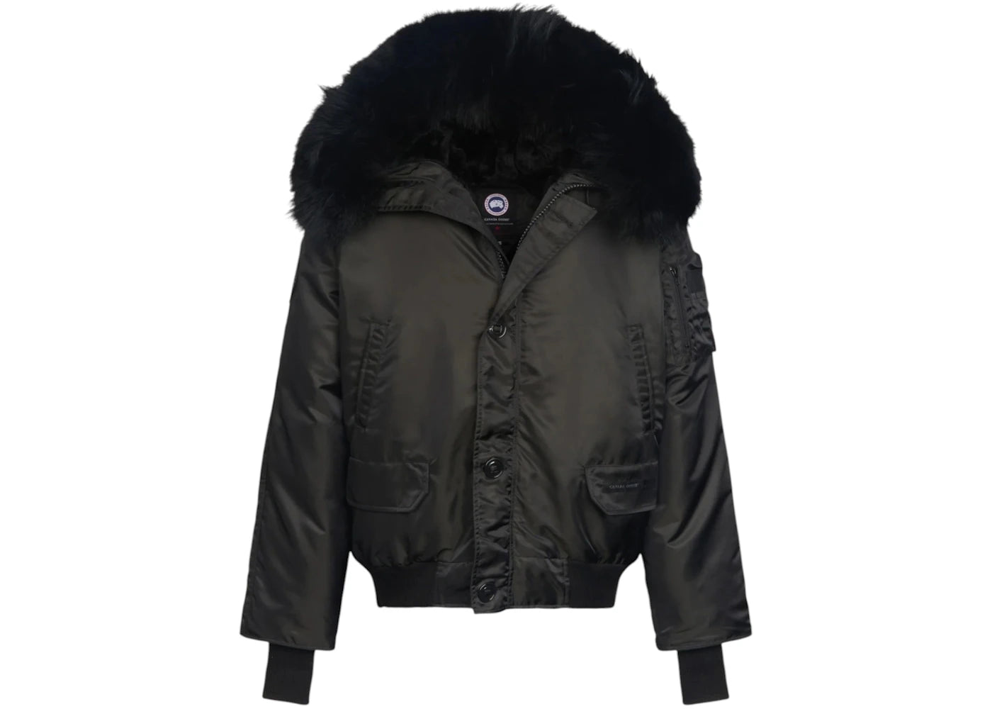 OVO x Canada Goose Coyote Fur Chilliwack Jacket Black