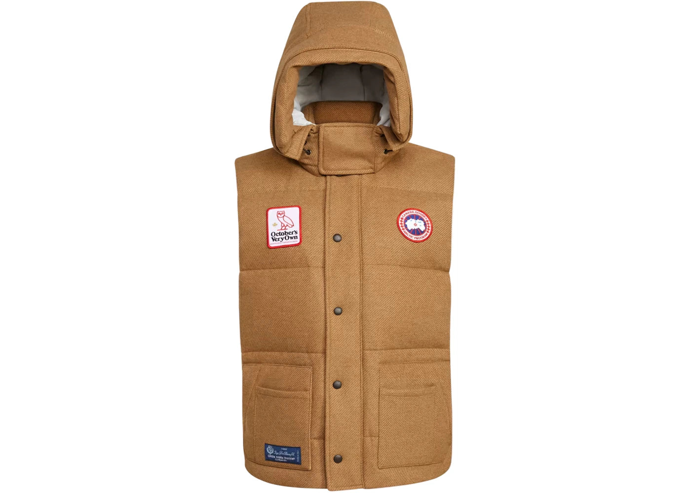 OVO x Canada Goose Freestyle Vest Camel