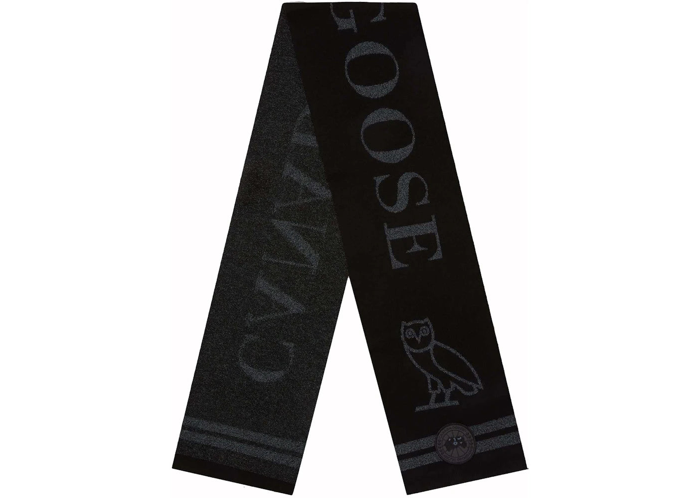 OVO x Canada Goose Reflective Scarf Black