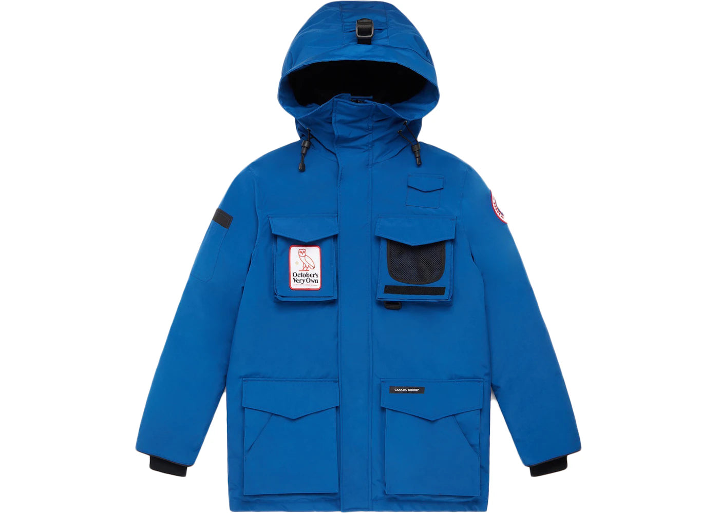 OVO x Canada Goose Terrain Parka Royal Blue