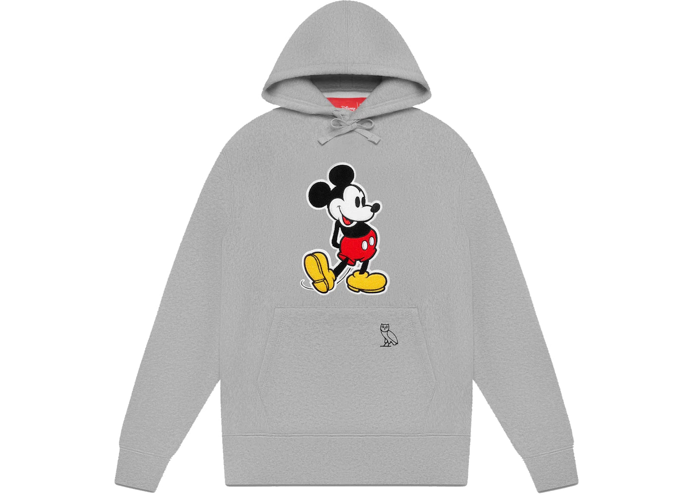 OVO x Disney Classic Mickey Hoodie Heather Grey