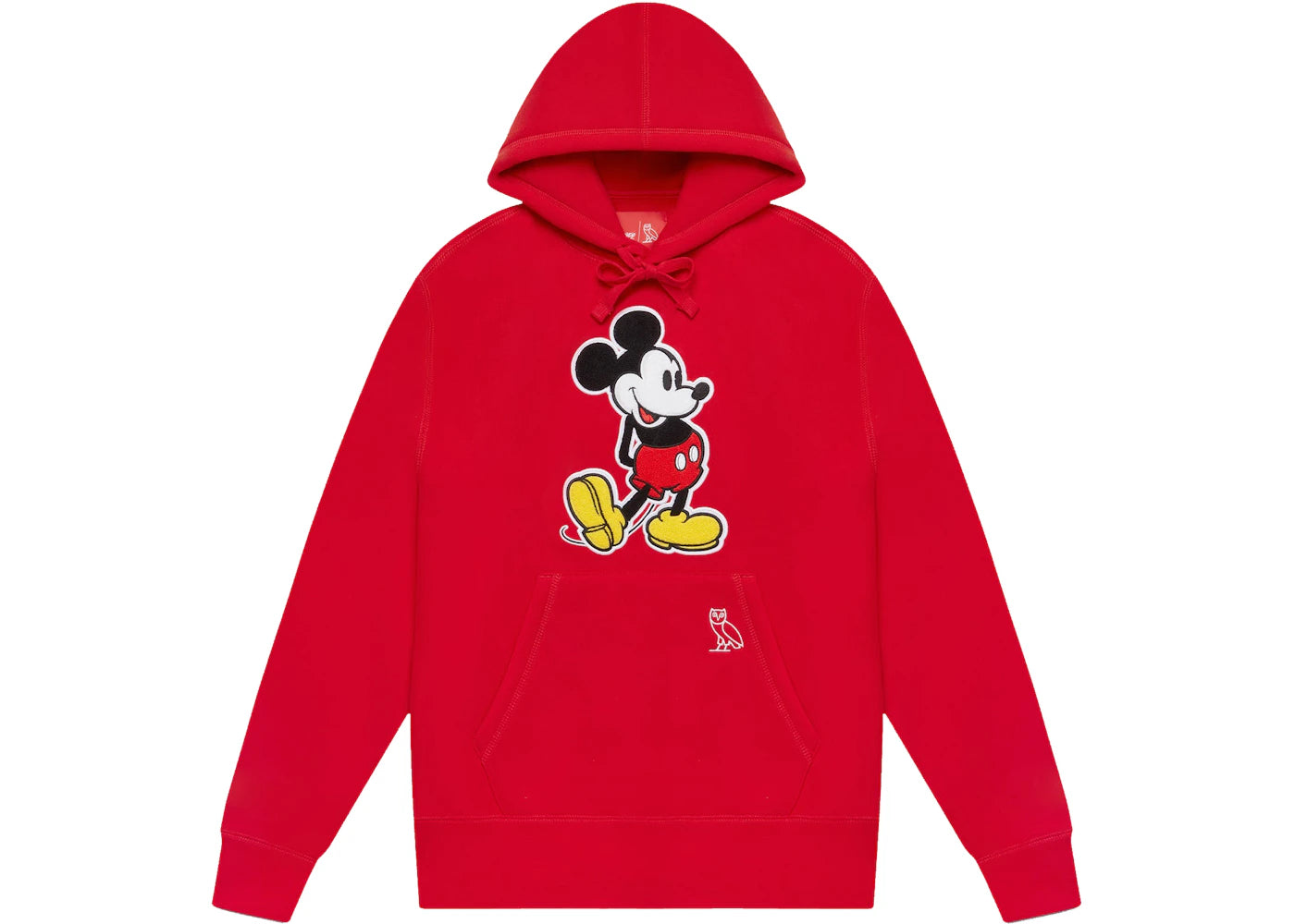 OVO x Disney Classic Mickey Hoodie Red