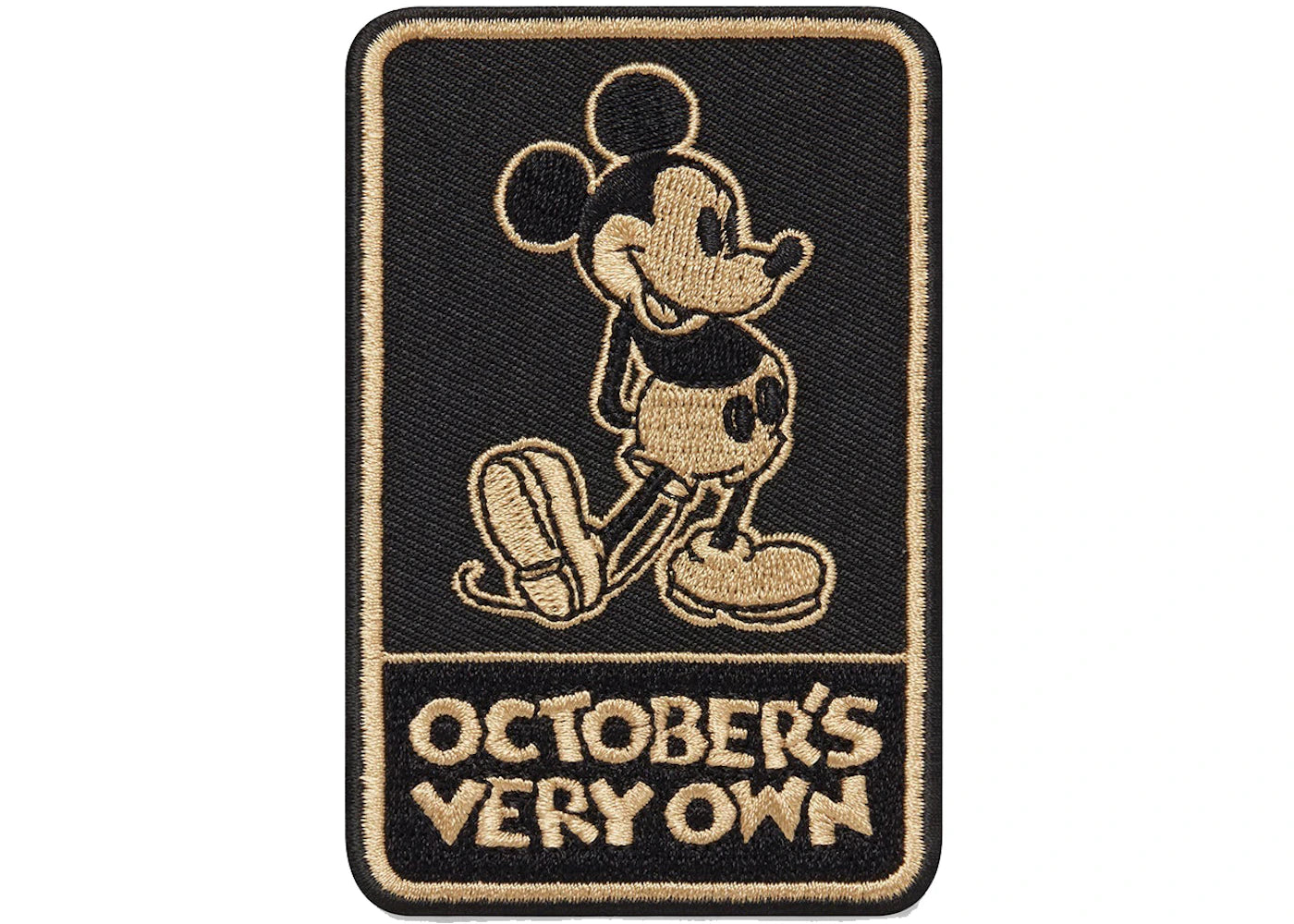 OVO x Disney Classic Mickey Patch Black