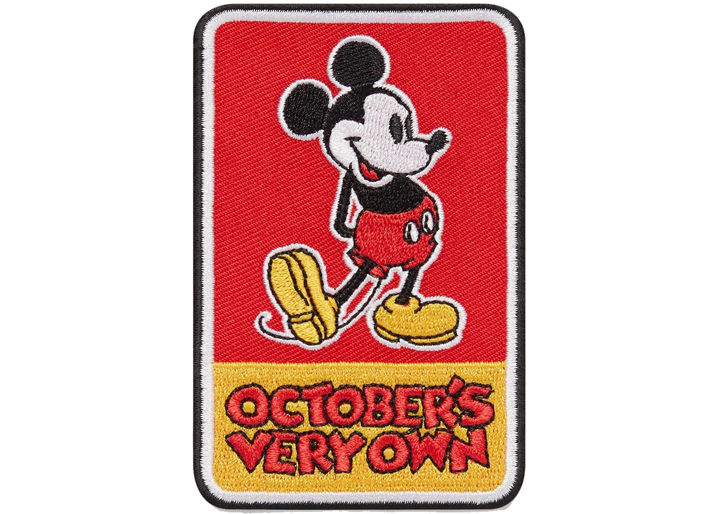 OVO x Disney Classic Mickey Patch Red