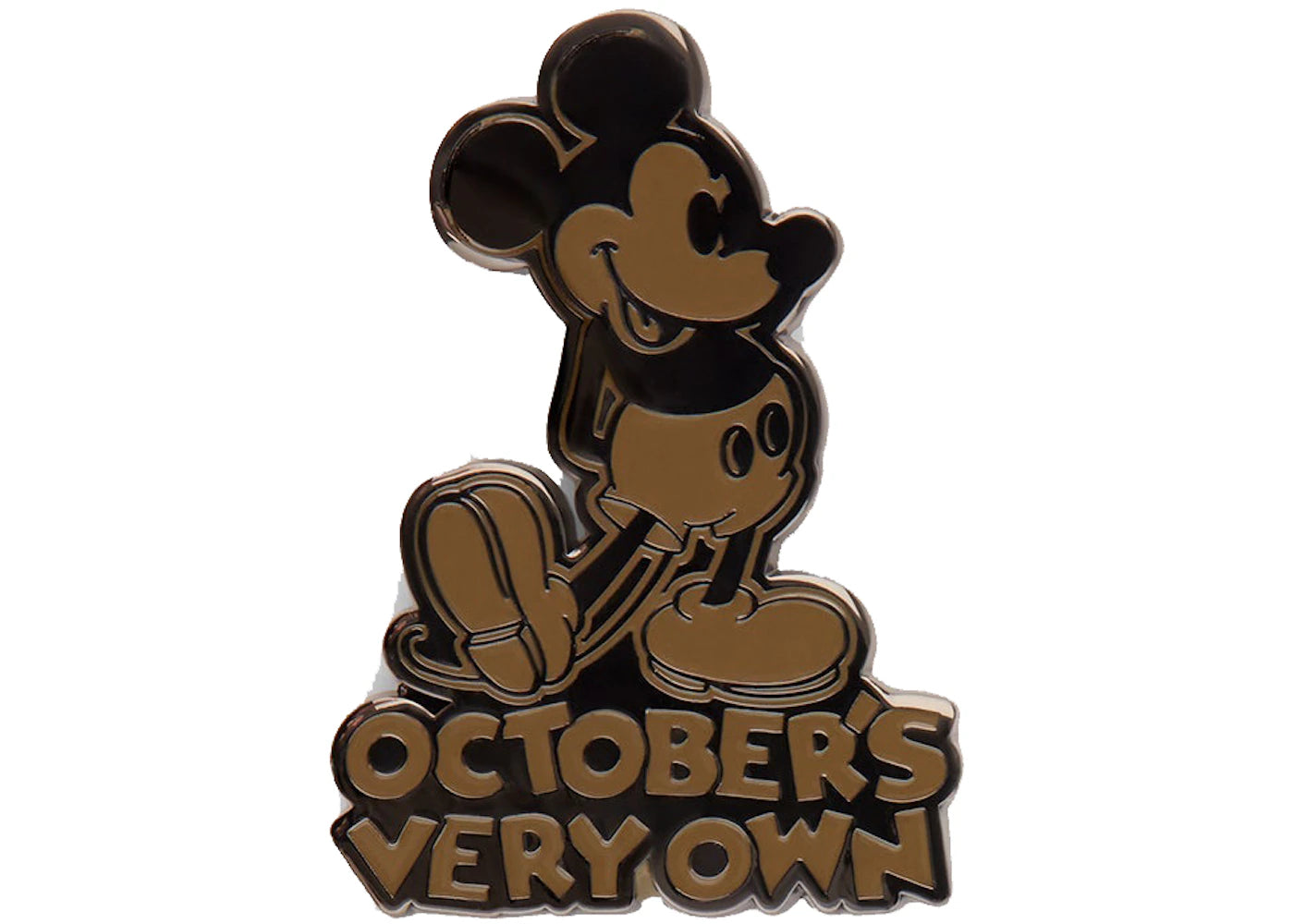 OVO x Disney Classic Mickey Pin Black