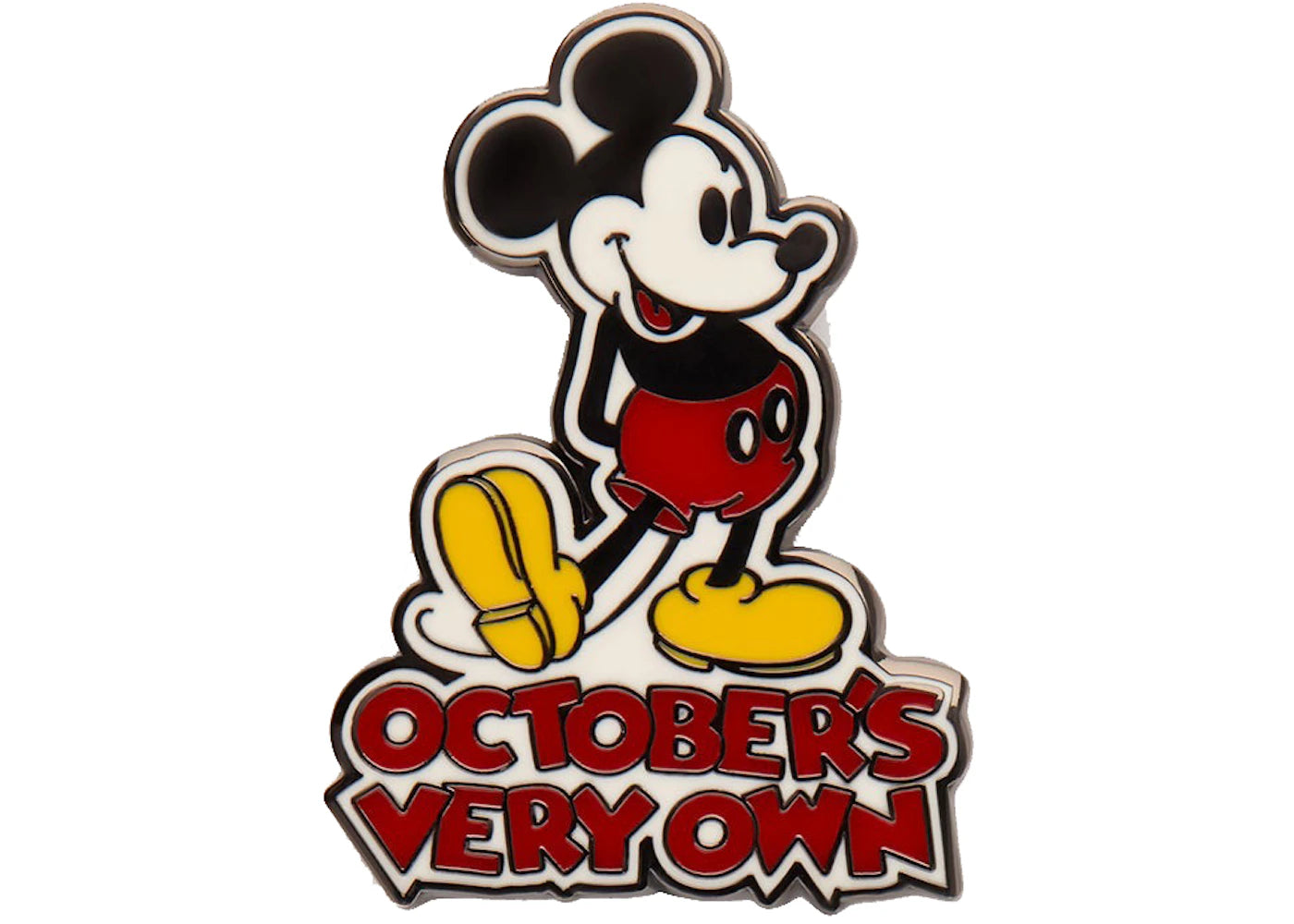 OVO x Disney Classic Mickey Pin Red