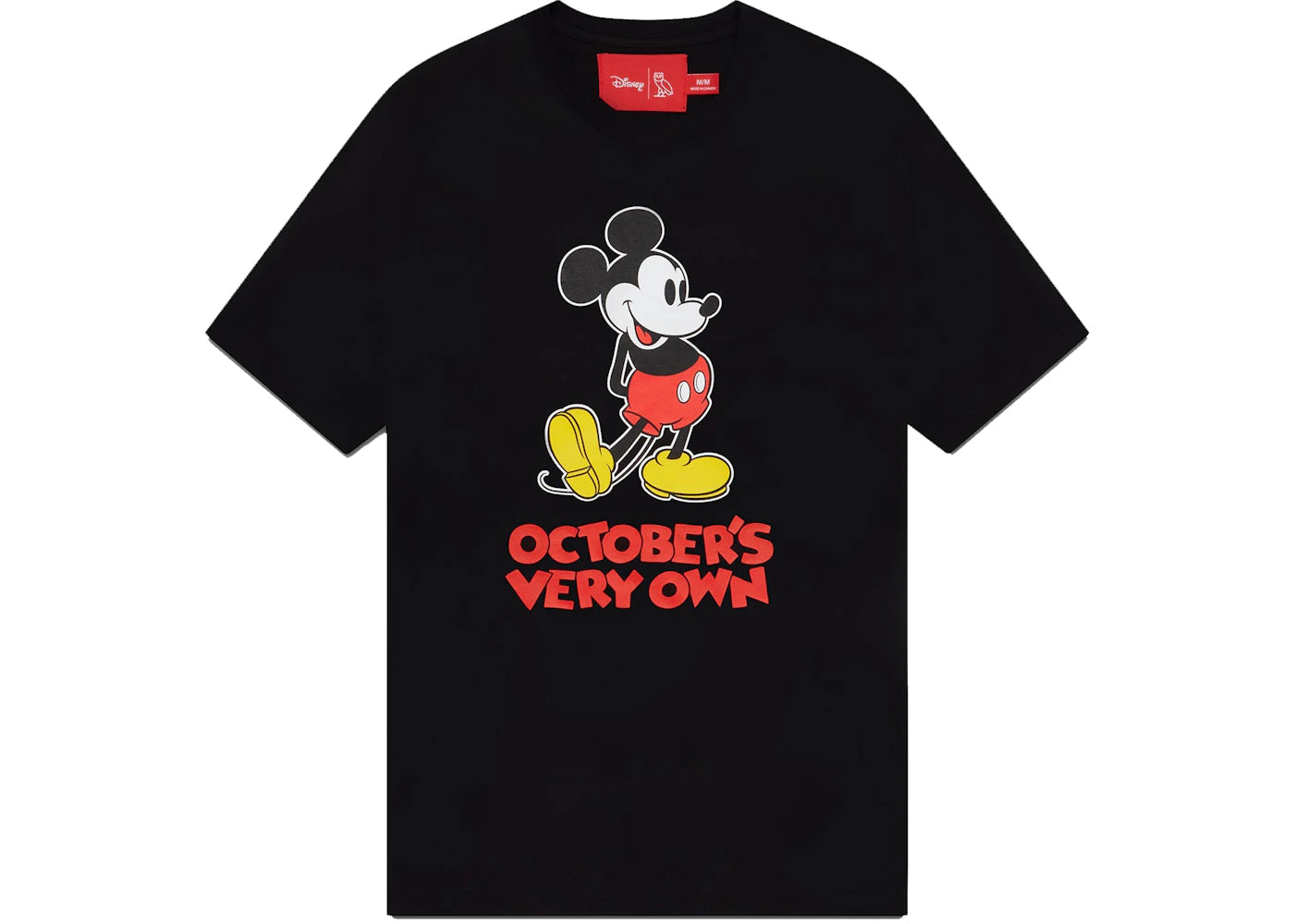 OVO x Disney Classic Mickey T-shirt Black