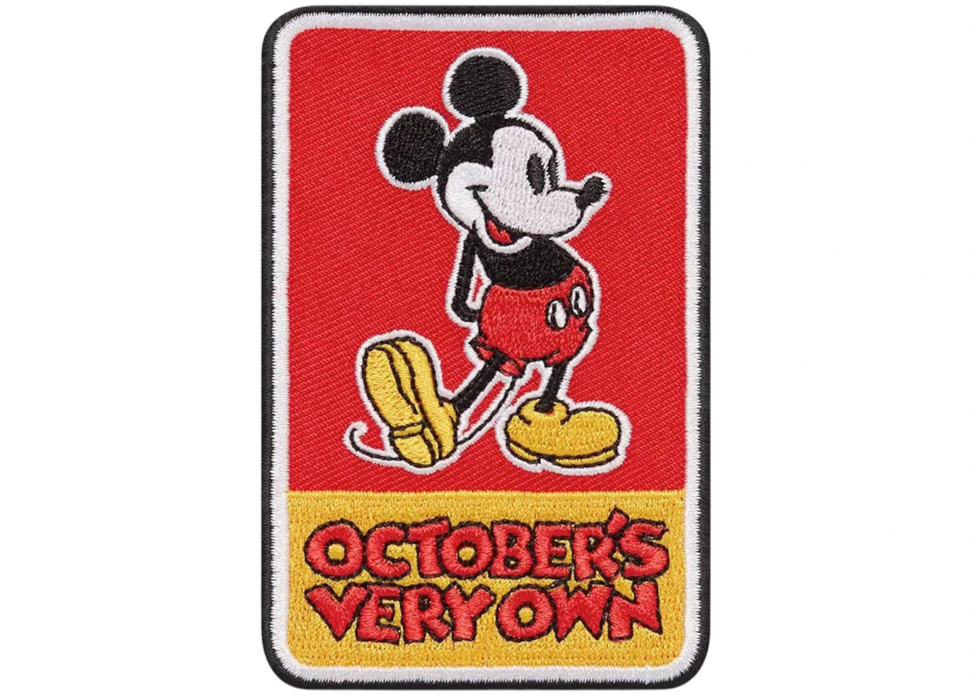OVO x Disney Mickey Mouse Patch Red
