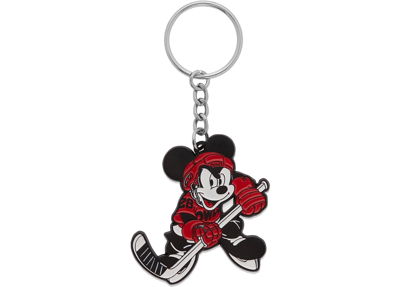 OVO x Disney Mickey "OWLS" Keychain Red/Black