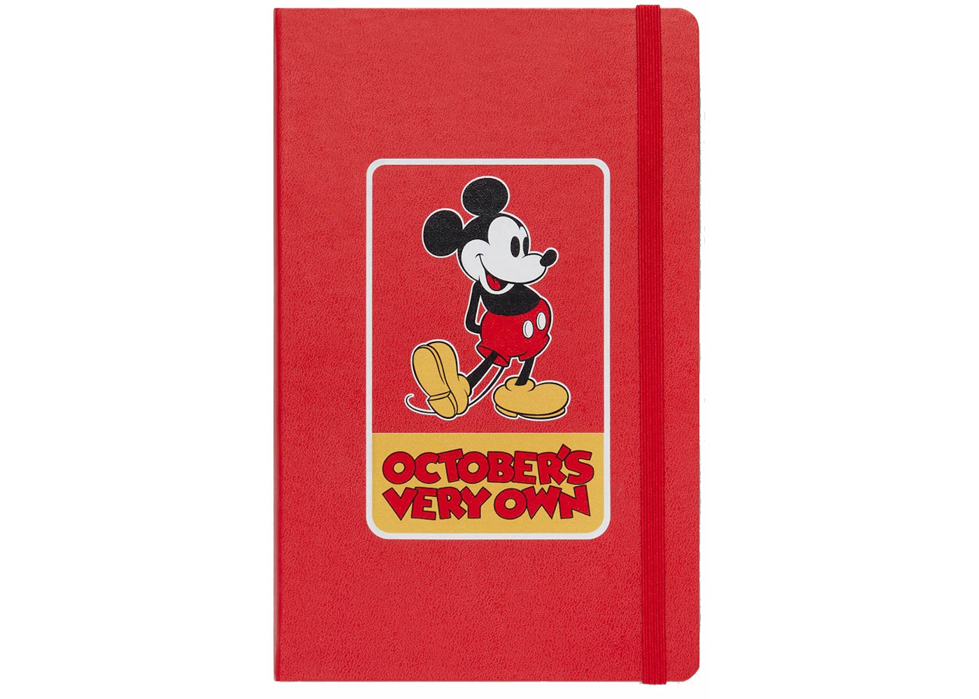 OVO x Disney Moleskine Notebook Red