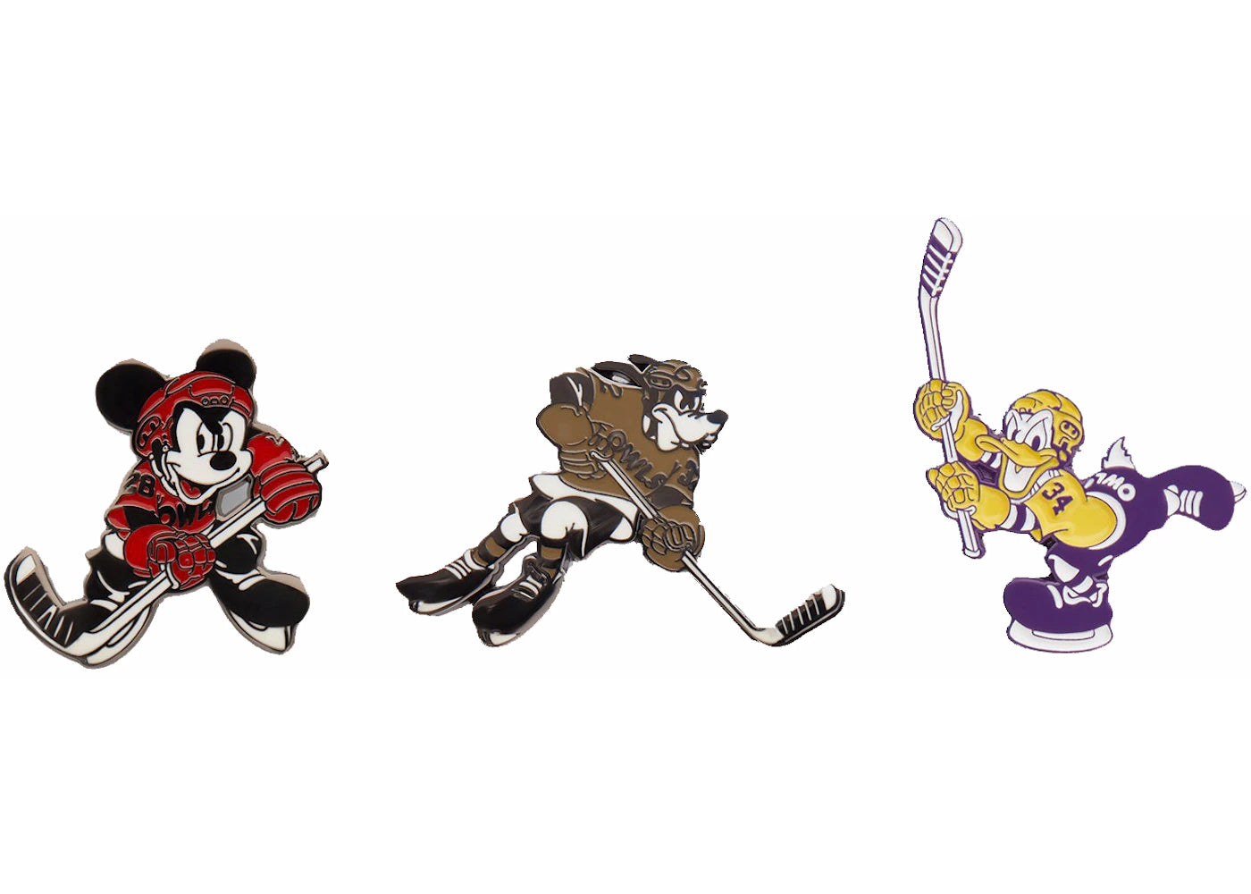 OVO x Disney "OWLS" Pin Set Multi