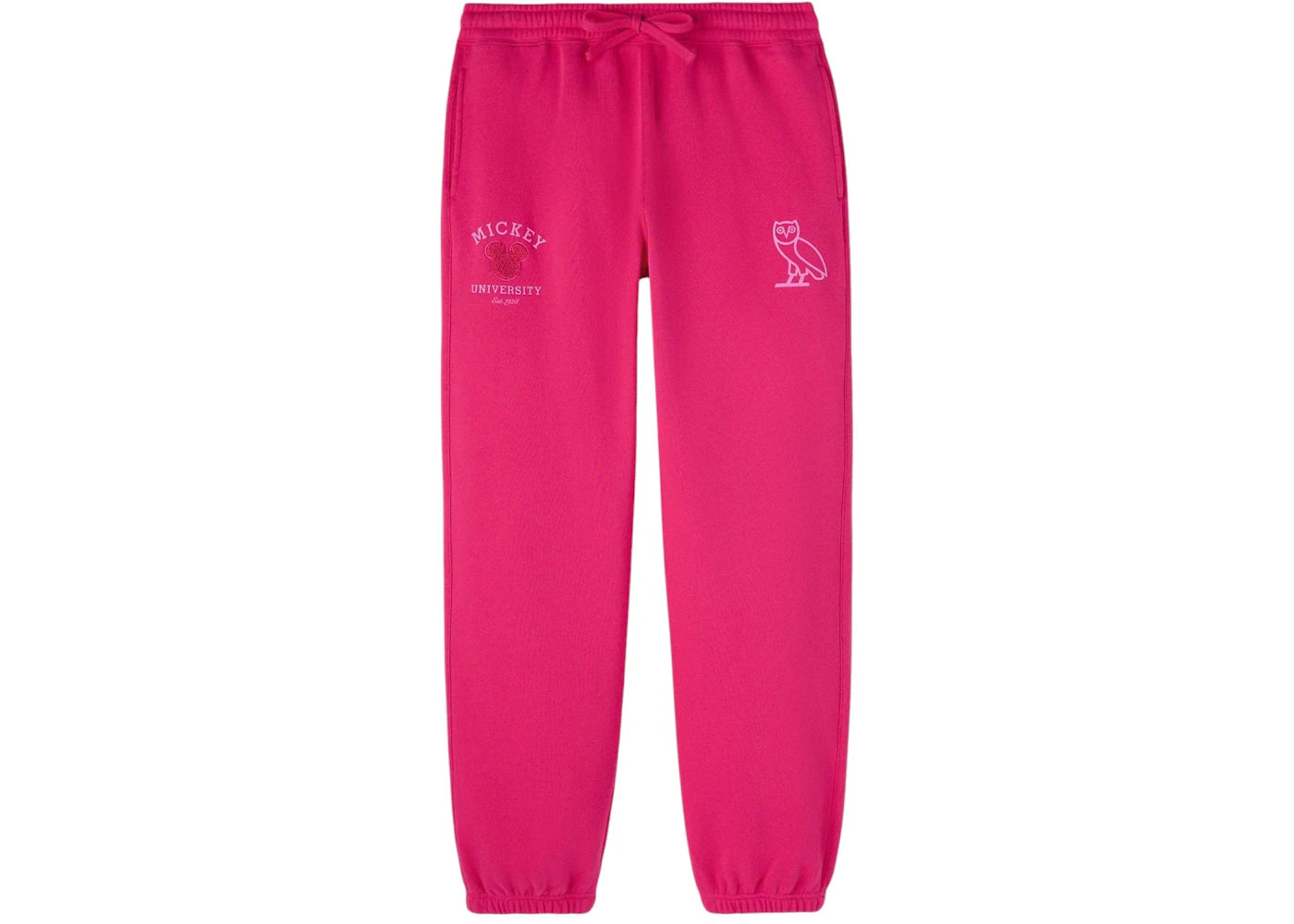 OVO x Disney Valentine's Collegiate Sweatpant Fuchsia