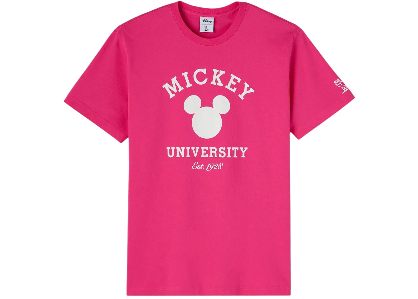 OVO x Disney Valentine's Collegiate T-Shirt Fuchsia