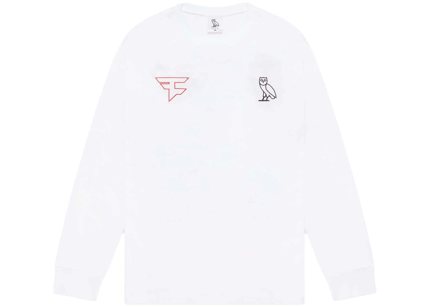 OVO x Faze Clan New Athletes Longsleeve T-Shirt White