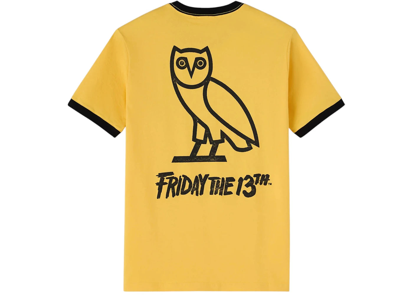 OVO x Friday The 13th Camper Ringer T-shirt Yellow