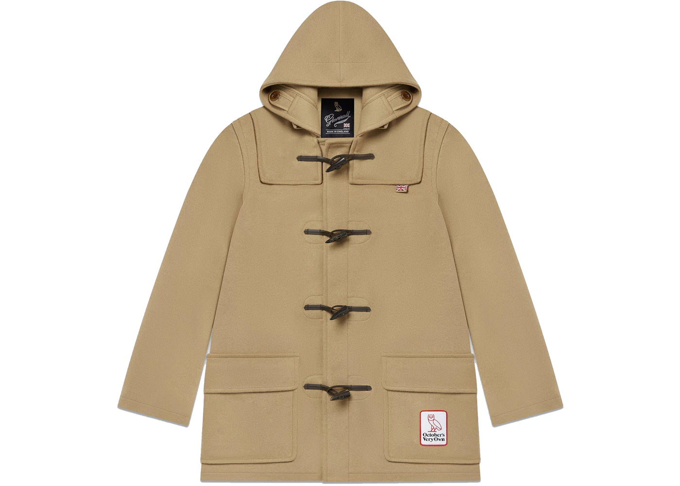 OVO x Gloverall Duffle Coat Camel