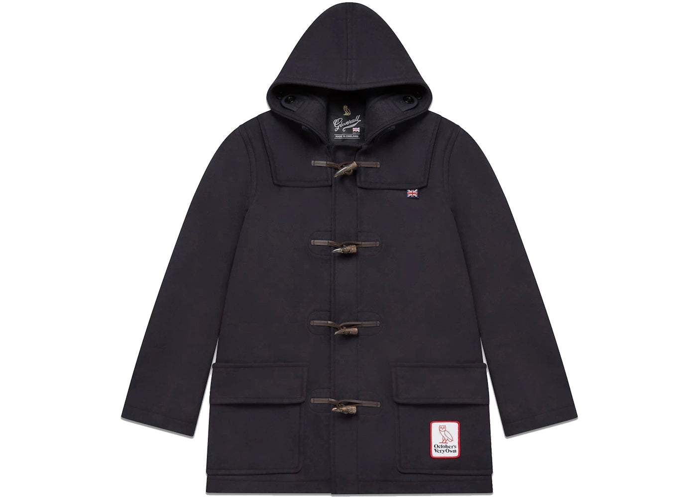 OVO x Gloverall Duffle Coat Navy