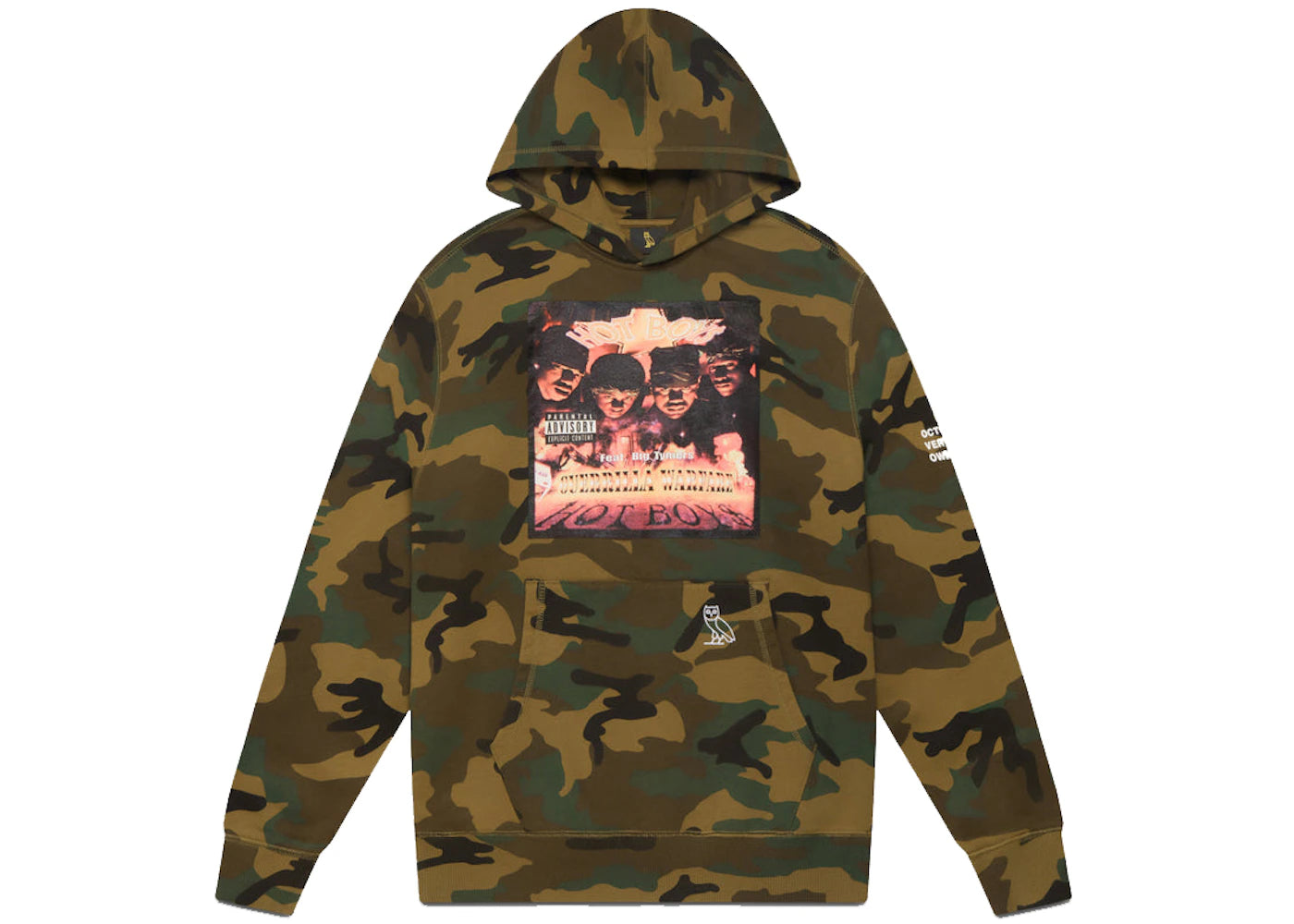 OVO x Hot Boys Hoodie Camo