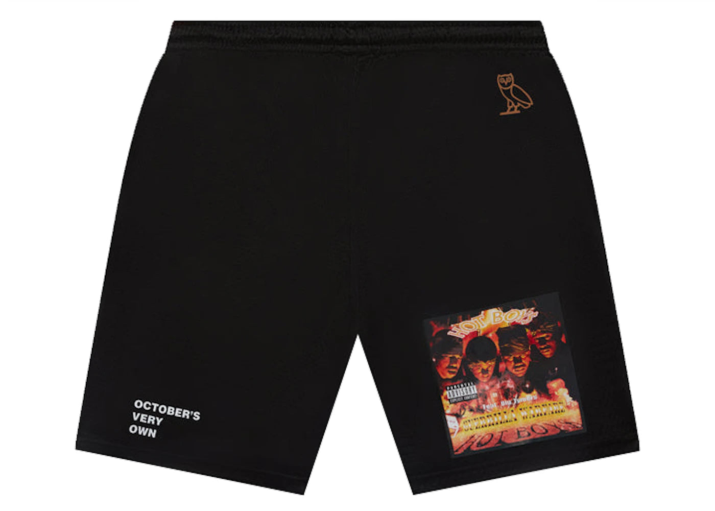 OVO x Hot Boys Mesh Short Black