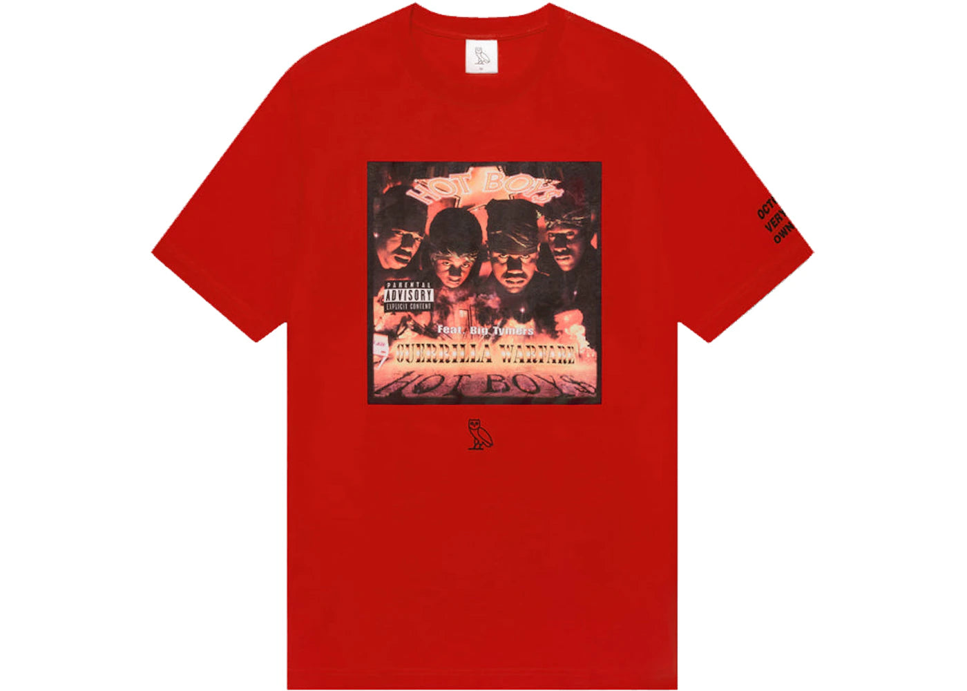 OVO x Hot Boys T-shirt Red
