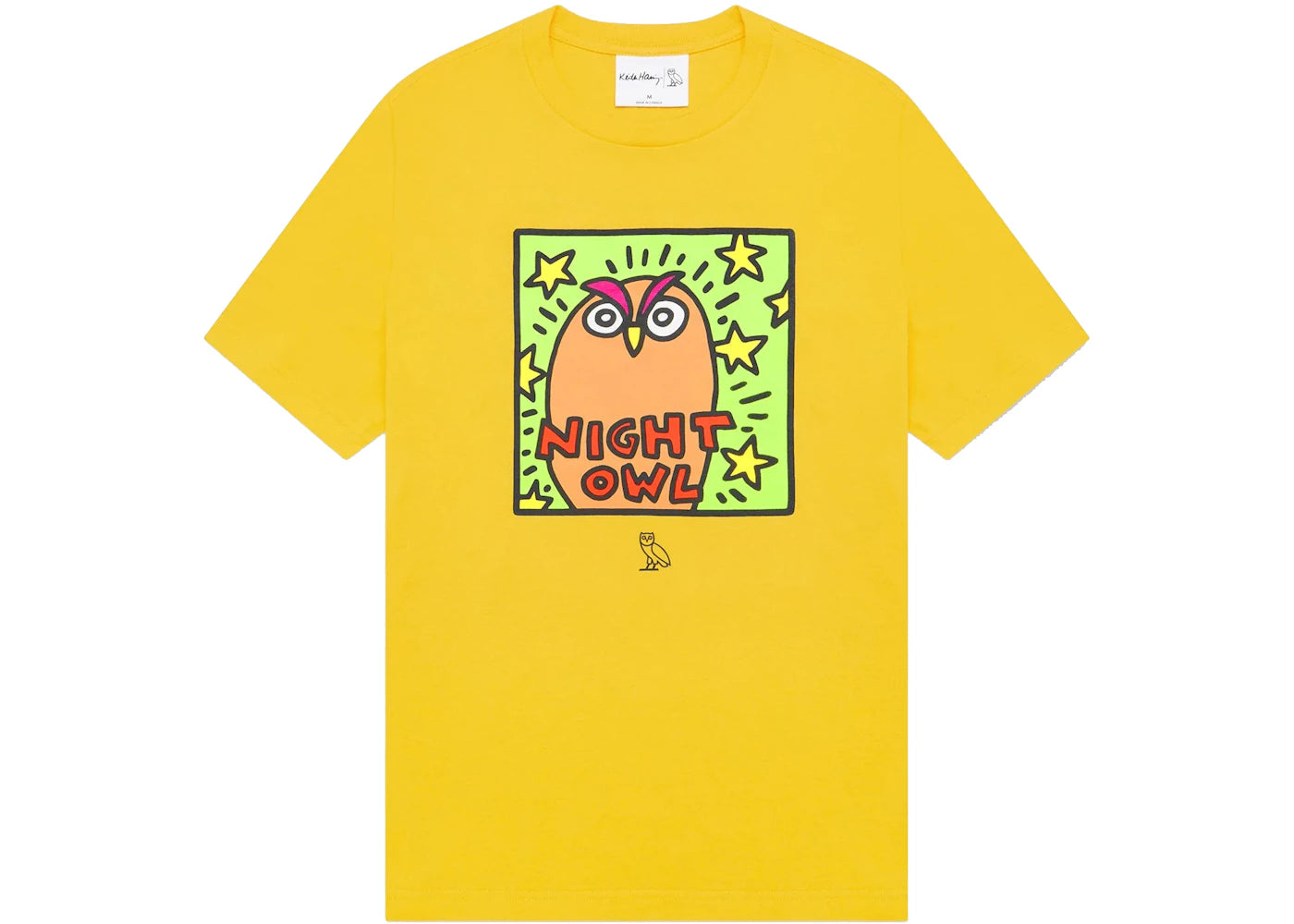 OVO x Keith Haring T-shirt Yellow