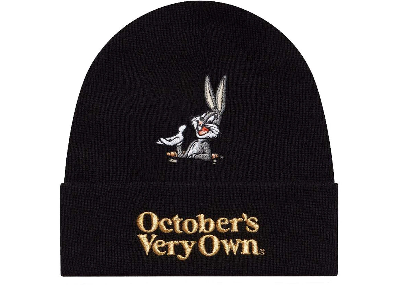 OVO x Looney Tunes Bugs Bunny Beanie Black